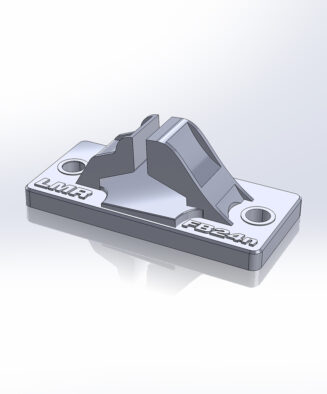 Rail Chair for our LMR 24 Flat Bottom Rail